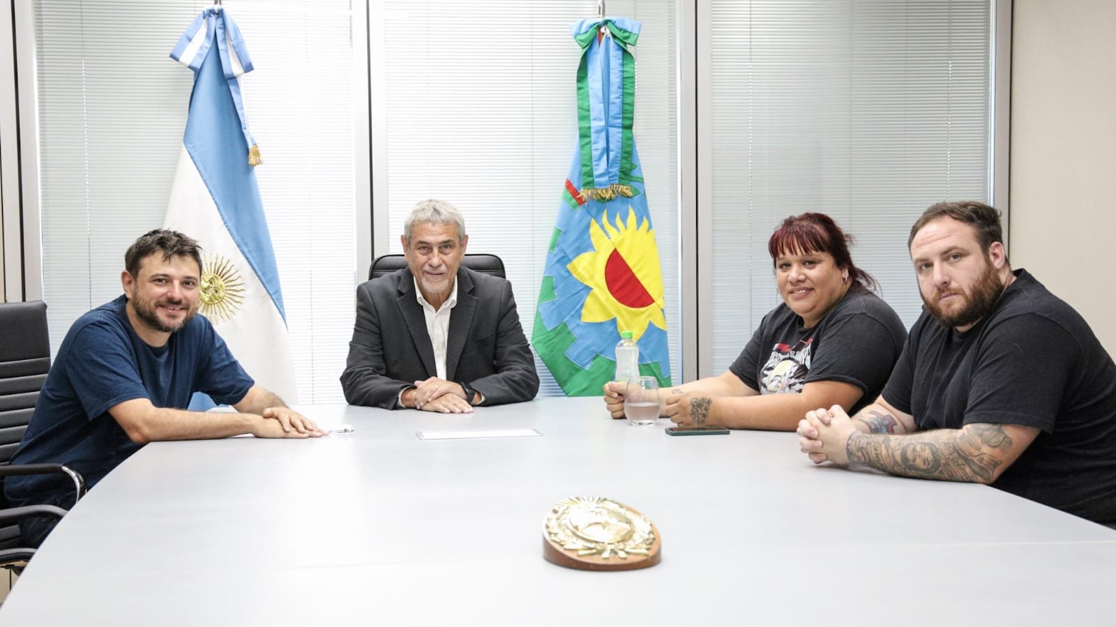 Ferraresi teje alianzas. Recibió a Grabois y a legisladores de Patria Grande