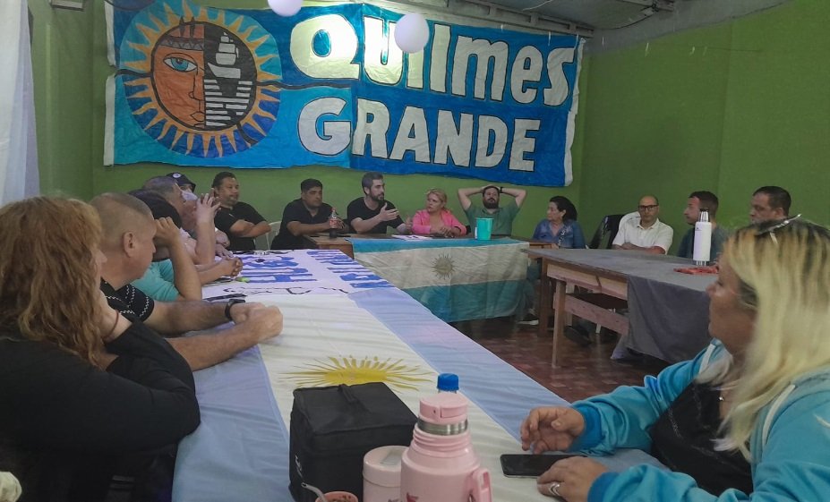 Plenario del Frente Quilmes Grande: Territorialización, apoyo a Axel y participación en la marcha universitaria
