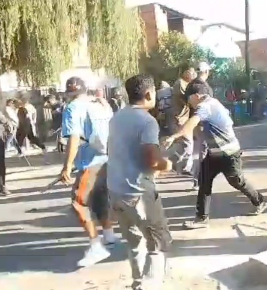 Plátanos, Berazatagui. Feroz enfrentamiento entre facciones de la UOCRA