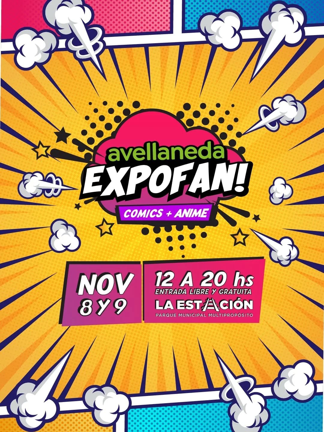 Avellaneda | Se viene la ExpoFan en el Parque La Estación