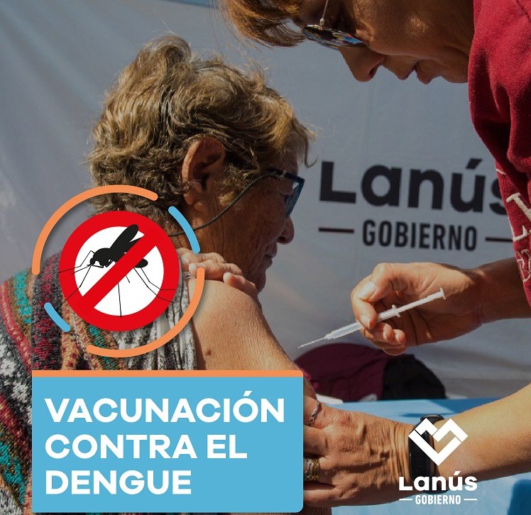 Lanús | Campaña de vacunación contra el dengue, dónde anotarse para recibirla