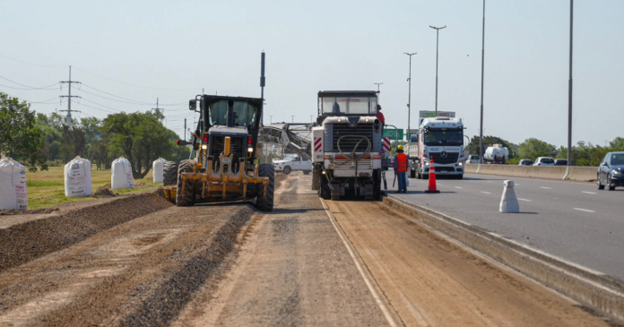 Comenzó la construcción del cuarto carril de la Autopista Buenos Aires – La Plata