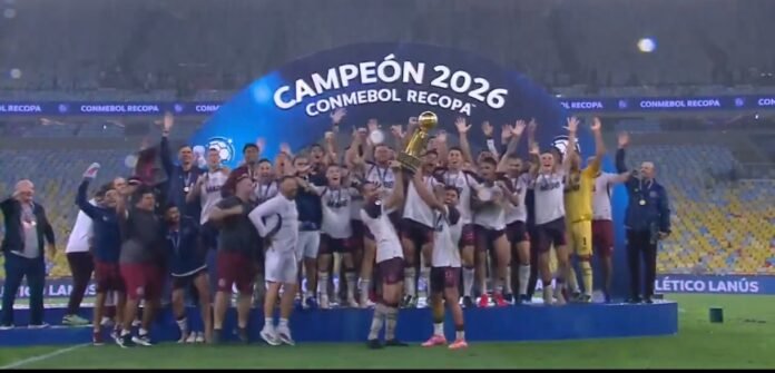 ¡Lanús campeón de la Recopa! Le ganó a Flamengo en el Maracaná en una noche épica