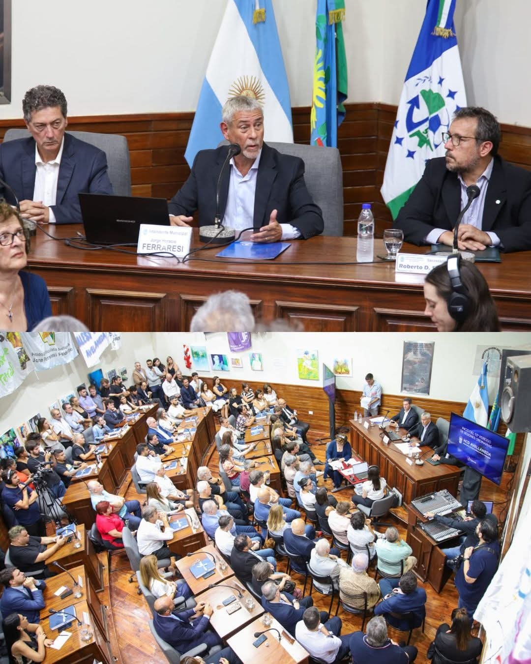 Ferraresi abrió las sesiones ordinarias en Avellaneda: las principales frases