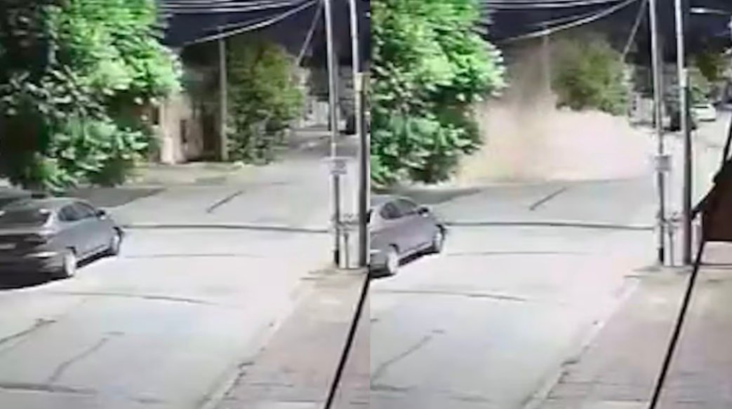 Sarandí: Se derrumbó techo de casa, no hay víctimas
