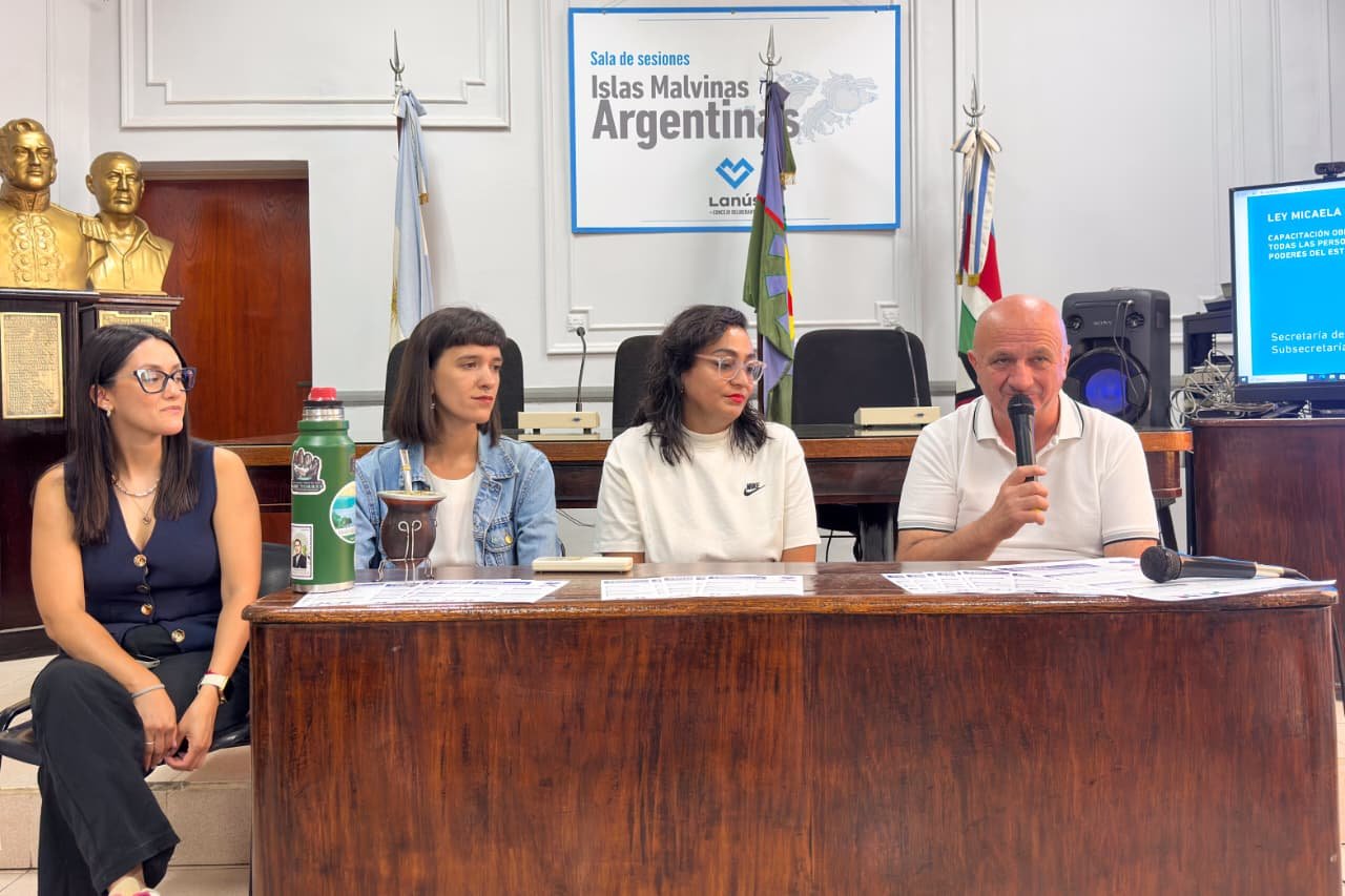Capacitación en Ley Micaela en el Honorable Concejo Deliberante de Lanús