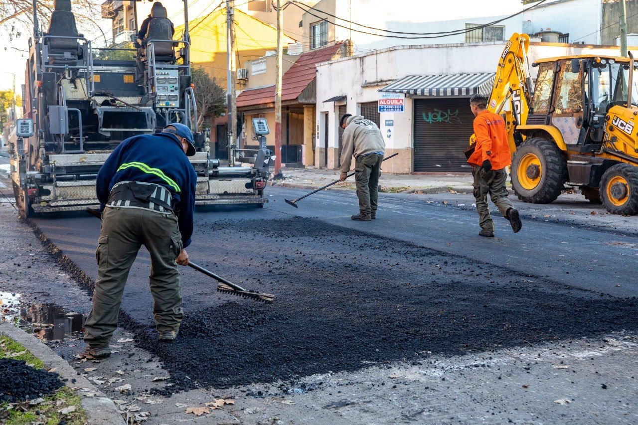 Plan de pavimentación en Lanús: cómo continuará