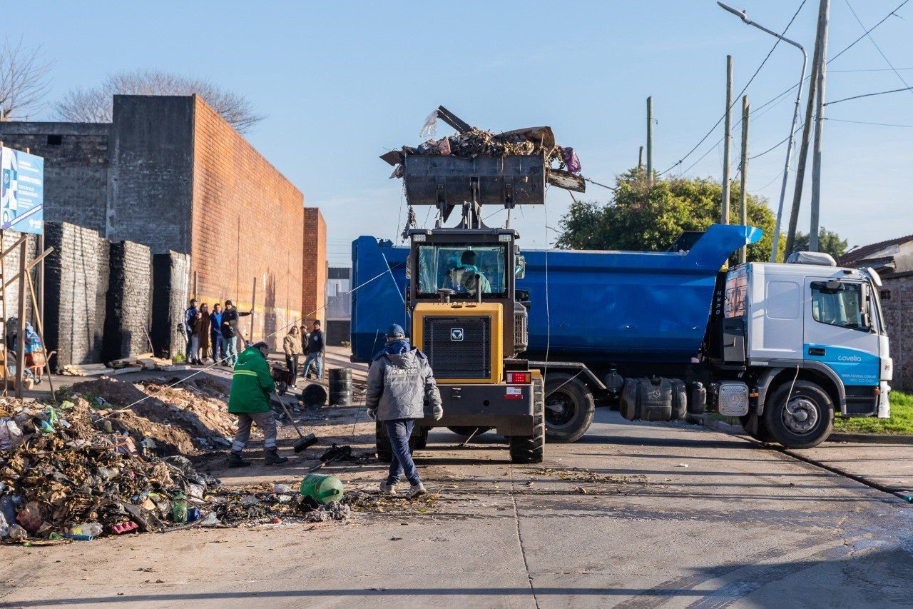Cementerio Municipal de Lanús: comenzaron obras en las inmediaciones