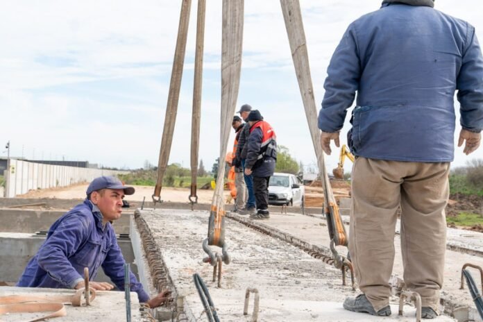 Ezpeleta: constuyen una nueva subida y bajada de la Autopista Buenos Aires – La Plata
