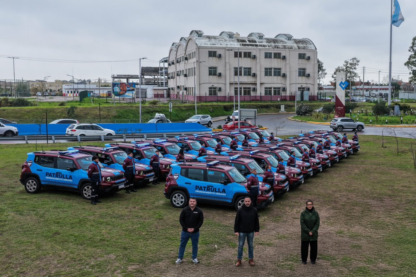 Lanús: incorporaron 20 camionetas a la nueva patrulla de Ordenamiento Urbano