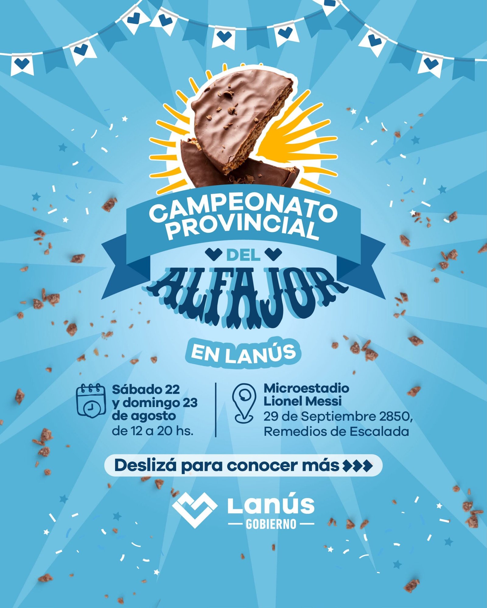 Lanús | Se realizará el Campeonato Provincial del Alfajor, dónde y cuándo