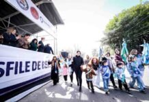 Bernal cumplió 66 años: celebraron con un desfile y anunciaron obras