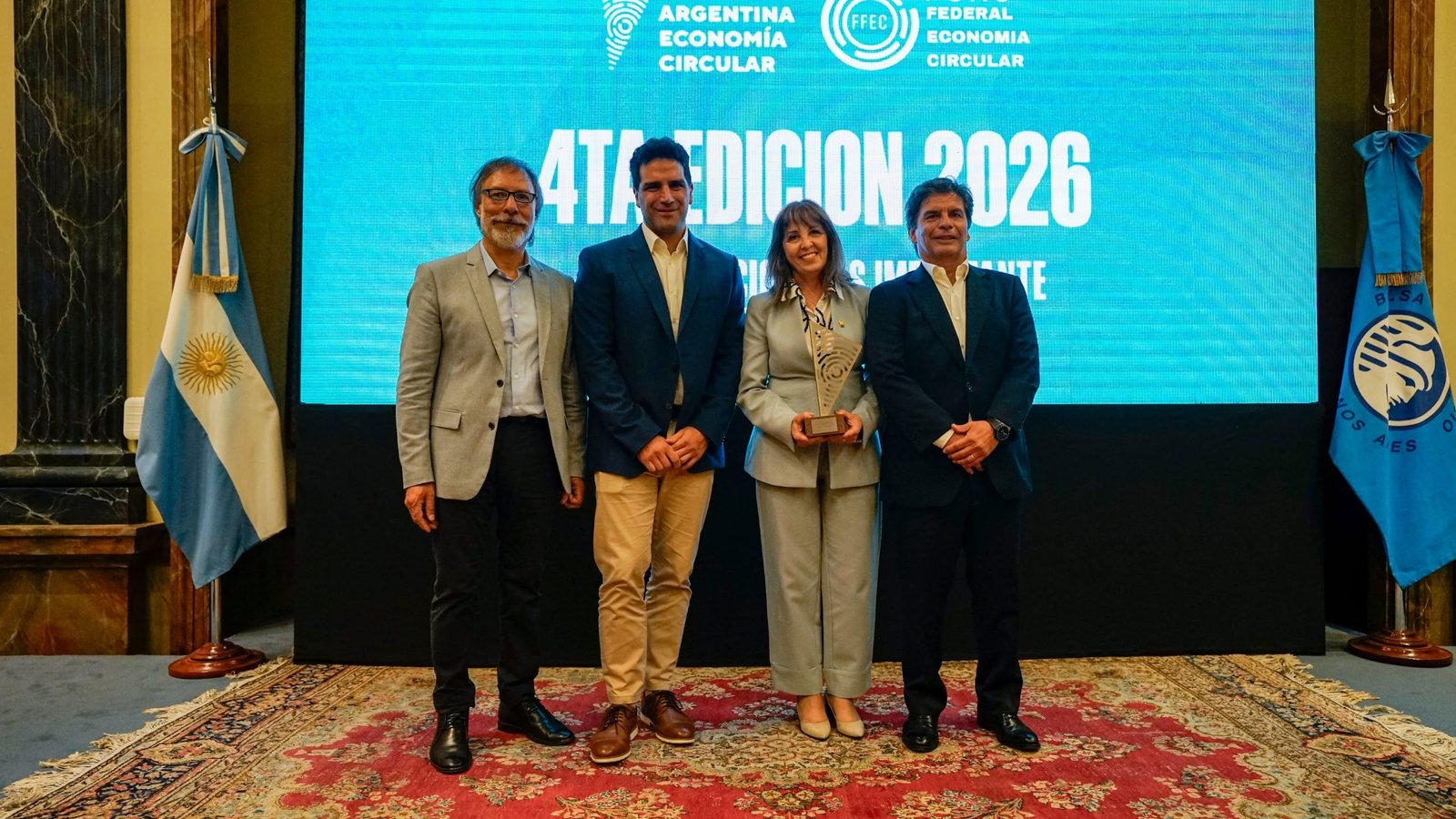 Ceamse fue reconocida nuevamente con el Premio Argentina Economía Circular 2026.