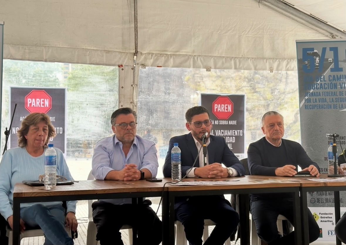 Rutas nacionales y seguridad vial: Mancebo reclamó mayor control y respuesta del Estado en Plaza de Mayo